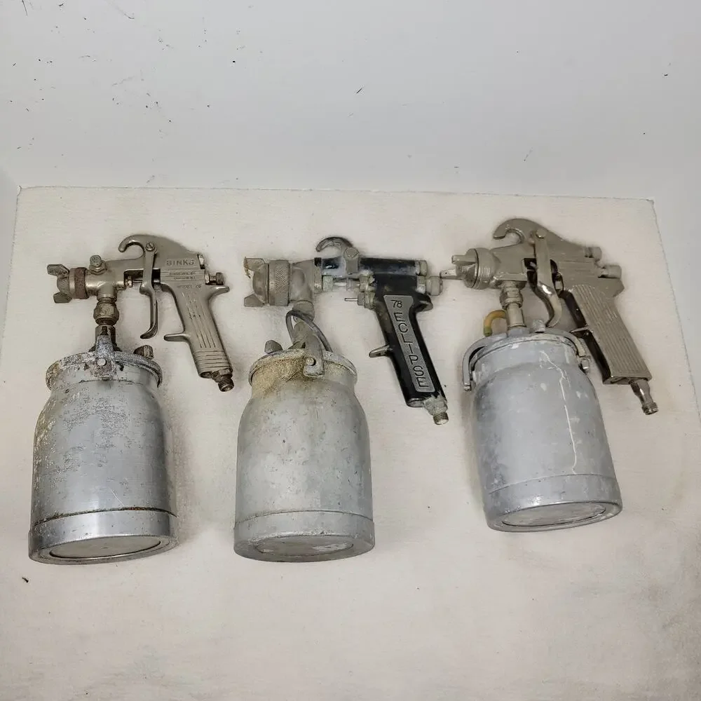Vintage Spray Paint Gun Vehicle Painting Painter Restoration Guns Eclipse Binks